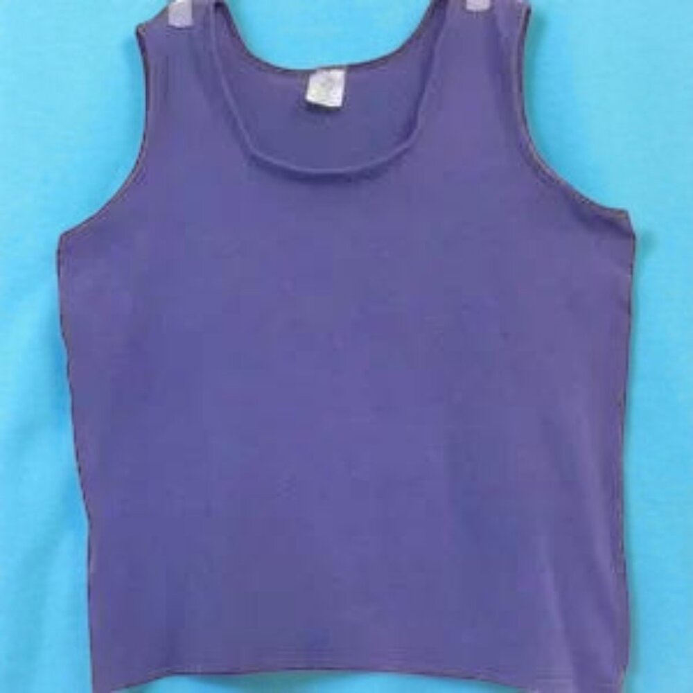 Vintage JUST MY SIZE Stretch Women's Tank Top -14W/16W